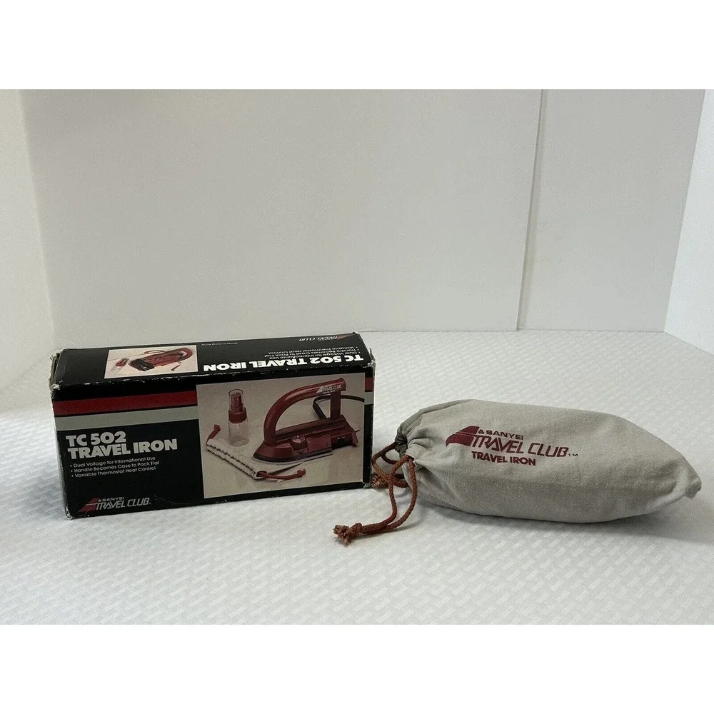 Sanyei Travel‎ Club Travel iron model PC-50: 120/240 V